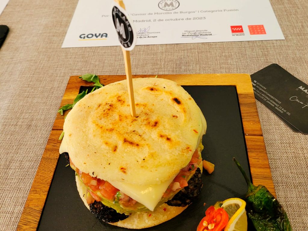 Mejor arepa de Madrid restaurante venezolano